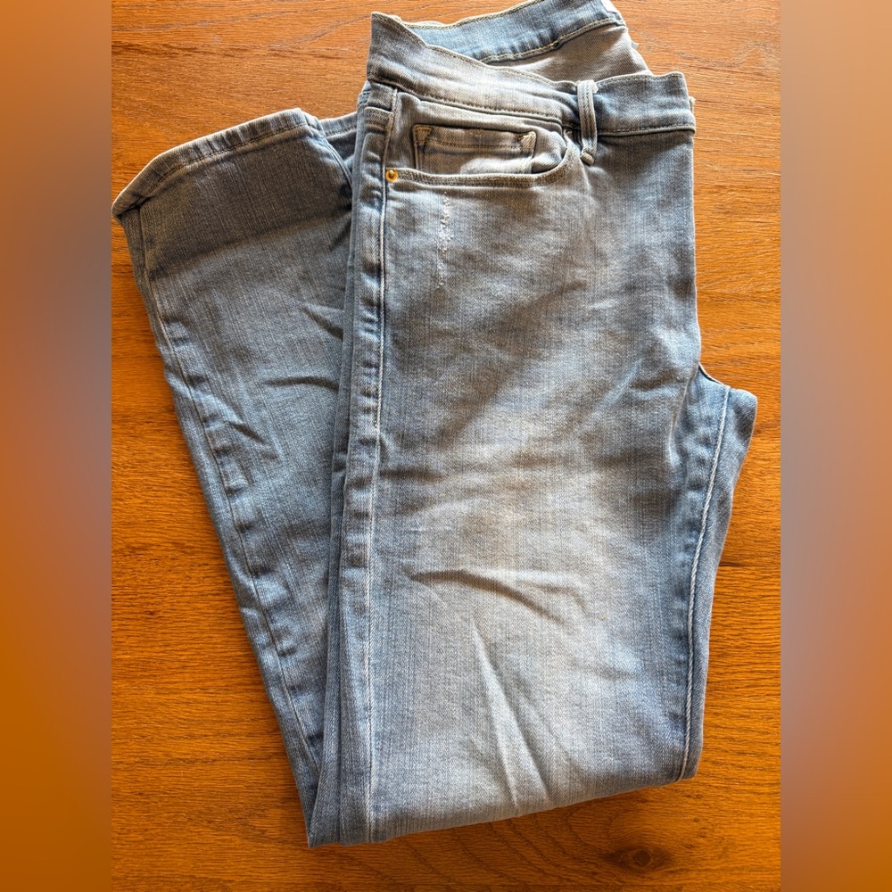 Frame Denim Light Blue High-Rise Jeans